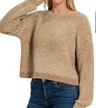 Soft Knit Cropped Sweater