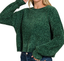 Soft Knit Cropped Sweater