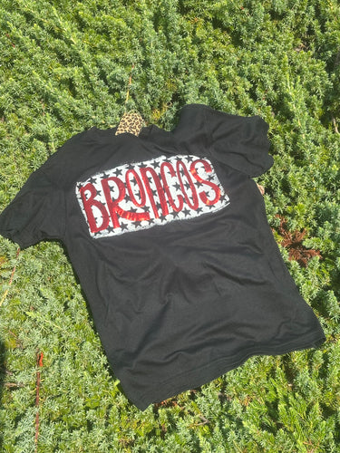 Broncos and Stars Mascot Tee