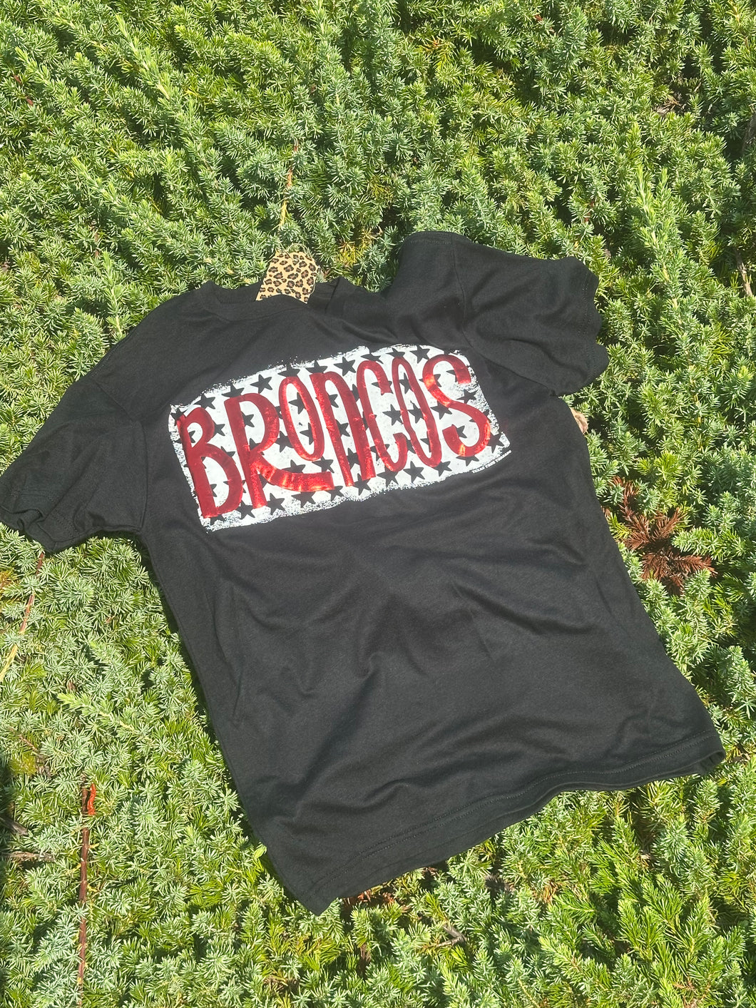 Broncos and Stars Mascot Tee