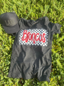 Checkered Bronco Tee