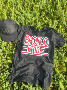 Bronco Ranch Style Glitter Tee