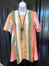 Striped Midi Dress