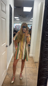 Striped Midi Dress