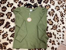 Textured Puff Sleeve Top