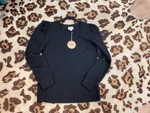 Textured Puff Sleeve Top